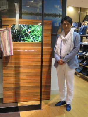 高橋克典が語るクルーズファッション。伊勢丹メンズがBS-TBS紀行番組とコラボ