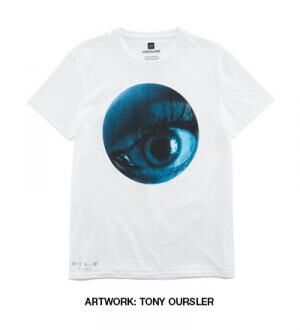 GAP×VISIONAIREのコラボTシャツ、トニー・アウスラーのアートワーク