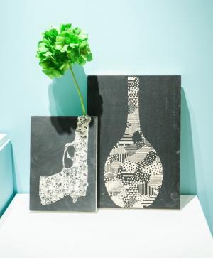 新宿伊勢丹、江原理恵の“アートな草花”展開催