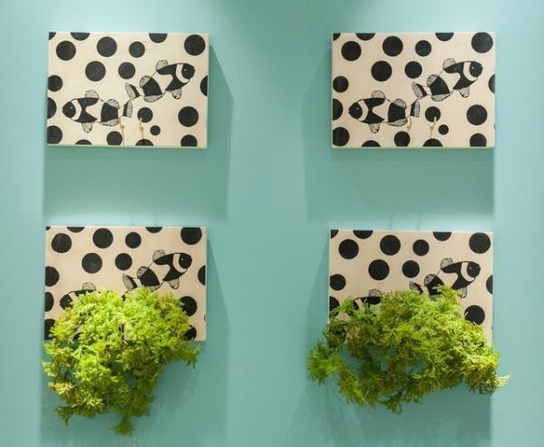 新宿伊勢丹、江原理恵の“アートな草花”展開催