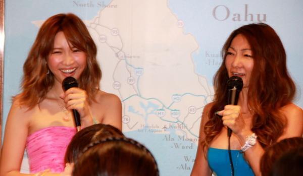 紗栄子が伊勢丹でロコガールに！ハワイの達人・マキとトークショー開催