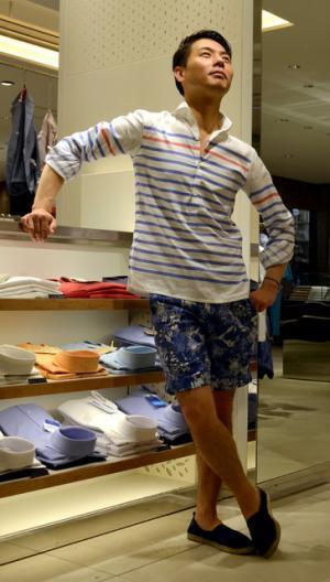 伊勢丹メンズ、OPENERSと“ショーパニスタ”のスナップ会開催