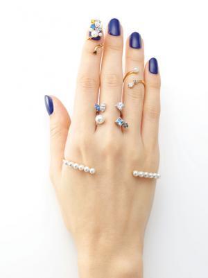 新宿伊勢丹でトレンドリング祭り。2指や関節に着けるリングの楽しみ方