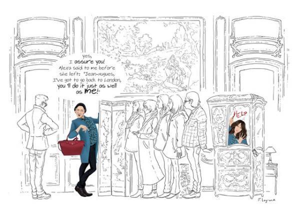 ロンシャン、秋冬広告はアレクサ・チャンと新アイコンバッグ