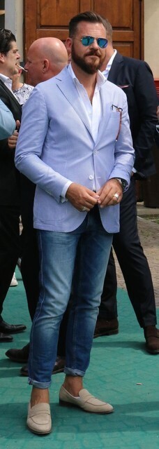 【ピッティウオモSNAP】Vol.3 ブルージャケット