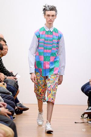 サイケにハイテンションなコムデギャルソン・シャツ【15SSメンズ】