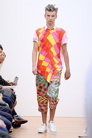 サイケにハイテンションなコムデギャルソン・シャツ【15SSメンズ】