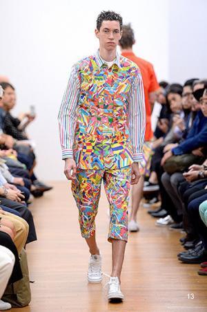 サイケにハイテンションなコムデギャルソン・シャツ【15SSメンズ】