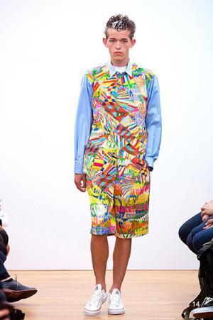 サイケにハイテンションなコムデギャルソン・シャツ【15SSメンズ】