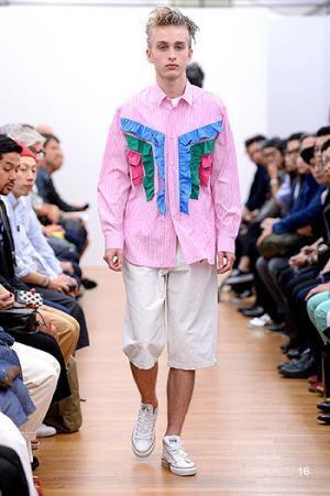 サイケにハイテンションなコムデギャルソン・シャツ【15SSメンズ】