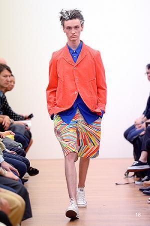 サイケにハイテンションなコムデギャルソン・シャツ【15SSメンズ】