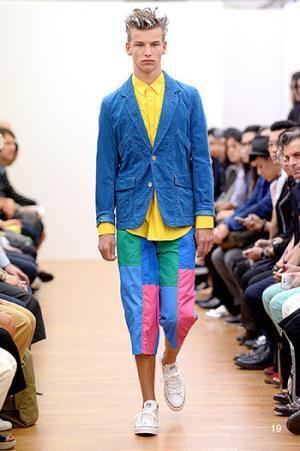 サイケにハイテンションなコムデギャルソン・シャツ【15SSメンズ】