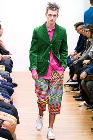 サイケにハイテンションなコムデギャルソン・シャツ【15SSメンズ】