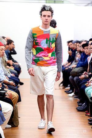 サイケにハイテンションなコムデギャルソン・シャツ【15SSメンズ】