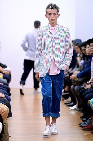 サイケにハイテンションなコムデギャルソン・シャツ【15SSメンズ】