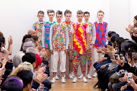 サイケにハイテンションなコムデギャルソン・シャツ【15SSメンズ】