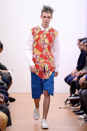 サイケにハイテンションなコムデギャルソン・シャツ【15SSメンズ】