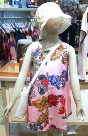 手ぬぐい子供服「けろりんベビー」が新宿伊勢丹に期間限定で登場