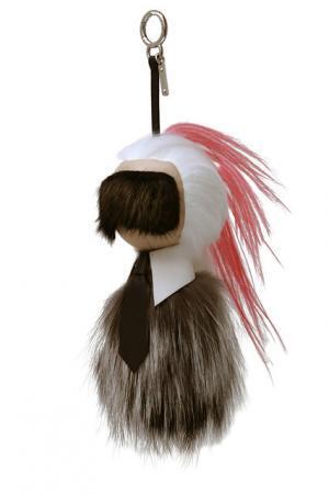 ファーで出来たカール・ラガーフェルド、フェンディから登場