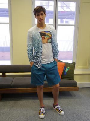 ペラフィネ、カシミアニットにシンプソンズ【15SSメンズ】