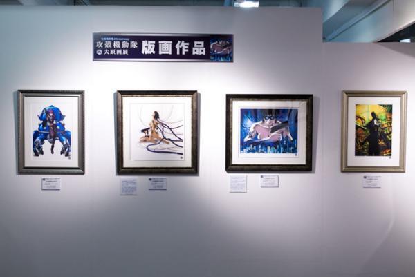 池袋西武で開催「攻殻機動隊 大原画展」に潜入。ジェームズ・キャメロンも注目