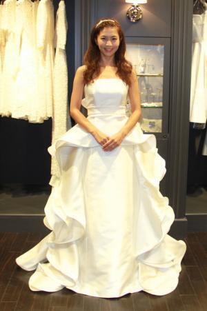 安田美沙子、新宿伊勢丹で一足早く花嫁姿披露。自身の式について語る