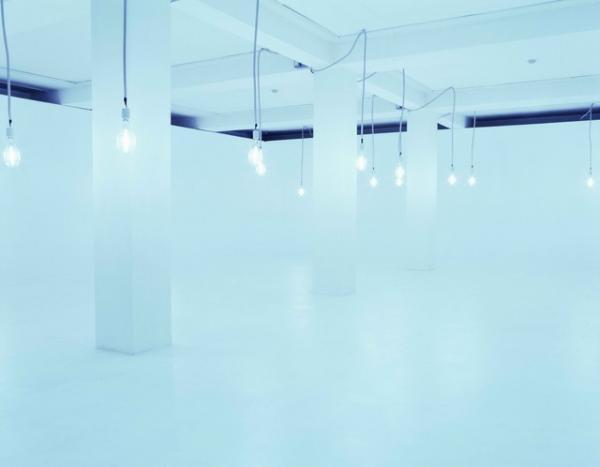 銀座メゾンエルメス、リギョン展開催。太陽の光描く