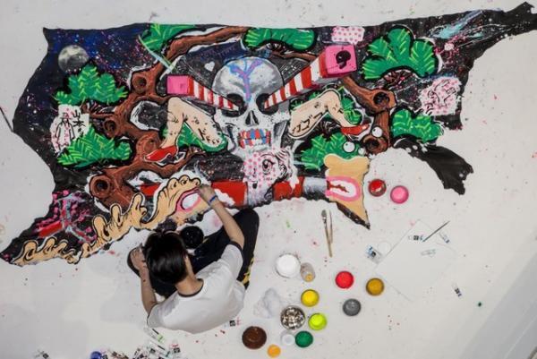 ヨウジヤマモトが現代美術家の笹田靖人とコラボ。大丸神戸店で限定アイテムなどのイベント