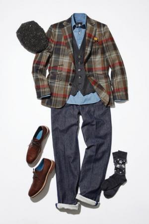 ニューヨーカーバイケイタマルヤマの今秋は、多彩なツイードアイテムに注目