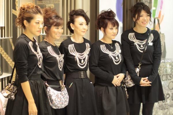 レスポートサックがジュエリー「エリクソンビーモン」とコラボ。新宿伊勢丹に限定ショップ