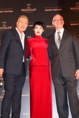 マッカラン×テスティーノ、限定コラボボトル発売。パーティーに菊地凛子も出席