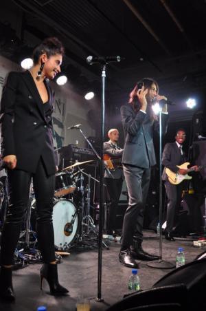 アルマーニ音楽イベントで注目アーティストKINDNESSがライブ！ヒャダイン、齋藤工、ダレノガレ来場