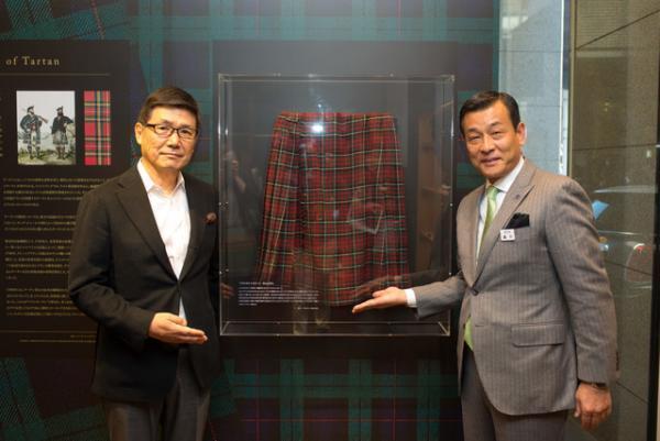 伊勢丹メンズ新ブラックウォッチデビュー。MINIもチェックに染まる