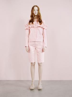 J BRAND×シモーネ・ロシャ、フリル配したデニム登場。ドーバー先行発売