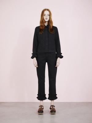 J BRAND×シモーネ・ロシャ、フリル配したデニム登場。ドーバー先行発売