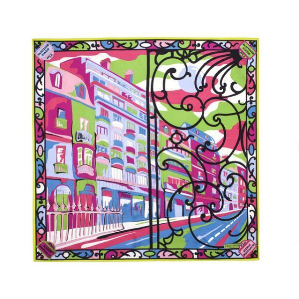 エミリオ・プッチ、鮮やかに世界6都市表現した限定スカーフ発売