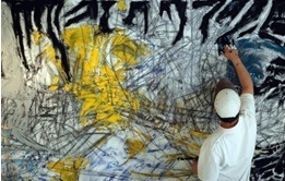 三陽商会100年コート、伊勢丹メンズで限定イベント。刺繍アートで新世界