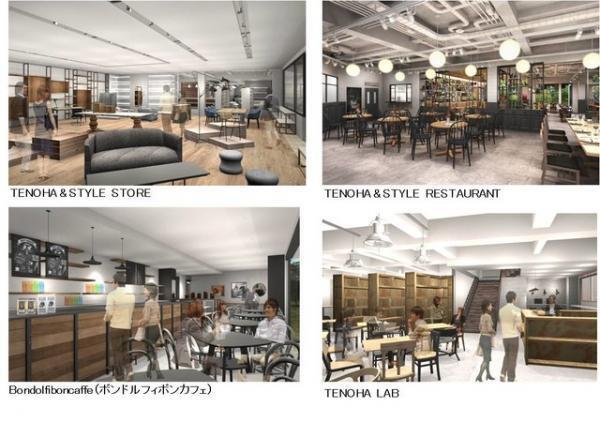 代官山駅前に商業施設TENOHA オープン、シェアオフィスやレストランで新ライフスタイル提案