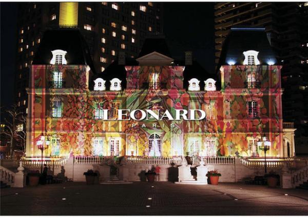 レオナール、恵比寿ガーデンプレイスで歴史紐解くプロジェクション！