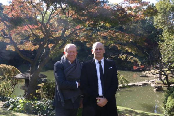 エルマンノ・シェルヴィーノが来日、伊大使館で15SSプレゼンテーション