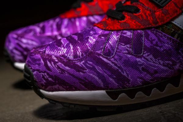 アディダス×BLVCK SCVLE、迷彩コラボアイテム登場