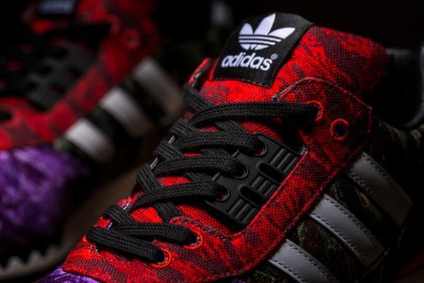 アディダス×BLVCK SCVLE、迷彩コラボアイテム登場