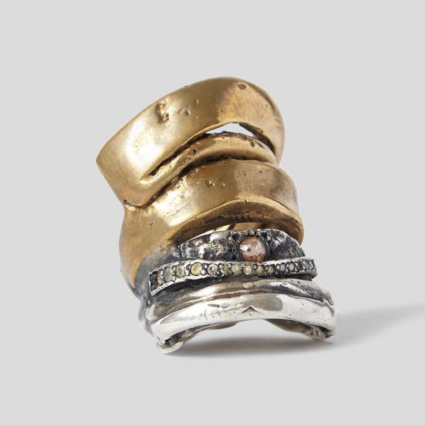 リック・オウエンス×愛妻×ローリー・ロドキン、新ジュエリーライン発売