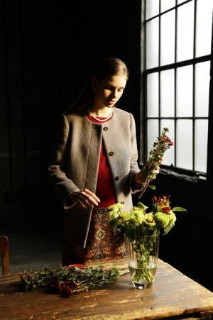 ニューヨーカーでクリスマスフェア。人気のベアがマニッシュなストライプ柄で登場