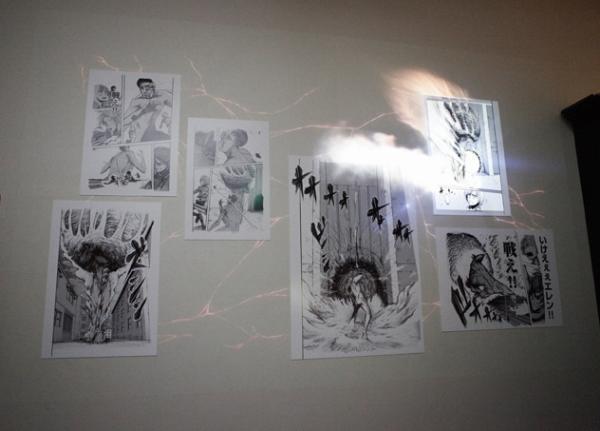 上野の森美術館「進撃の巨人展」に潜入。アンリアレイジTシャツは大人買い！