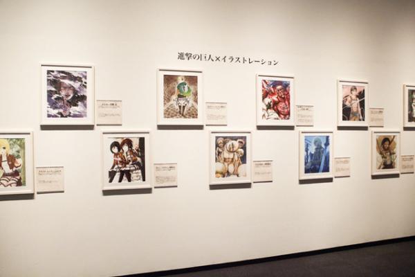 上野の森美術館「進撃の巨人展」に潜入。アンリアレイジTシャツは大人買い！