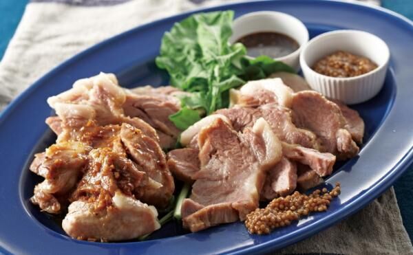 「I&apos;s MEAT SELECTION」の静岡産 掛川完熟酵母 黒豚の肩ロース塩豚の調理例