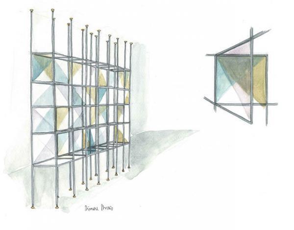 フェンディ×部屋のコラボレーション、空間に映し出されたラグジュアリーな生活