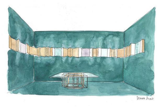 フェンディ×部屋のコラボレーション、空間に映し出されたラグジュアリーな生活