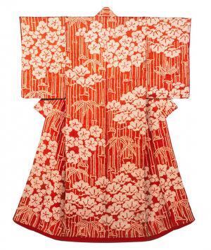 文化服飾博物館で日本の染織技術についての展覧会